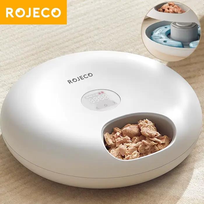 ROJECO Mangeoire automatique intelligente pour animaux de compagnie