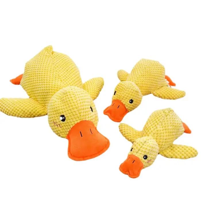 Peluche Canard Jaune pour Chien