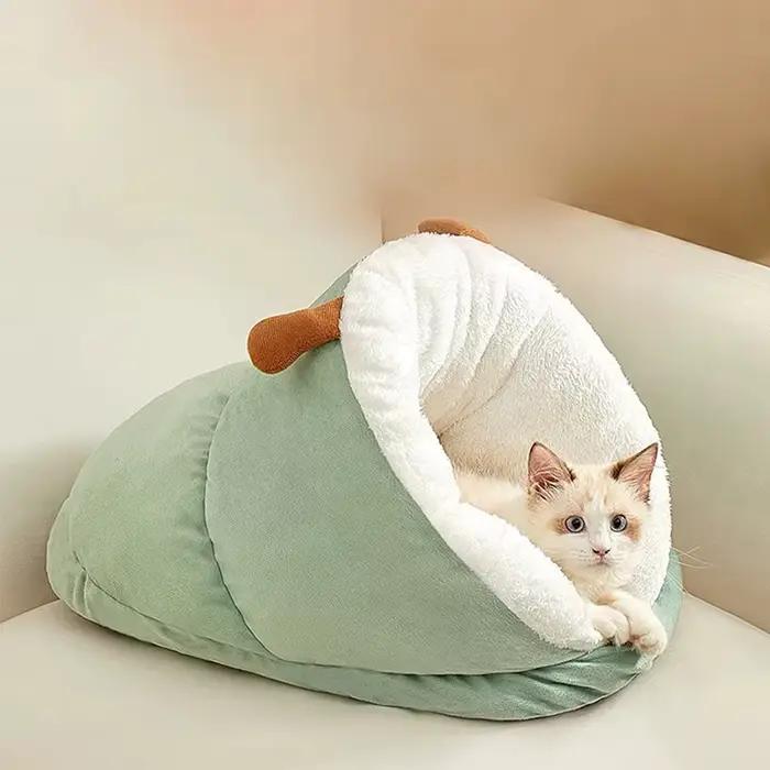 Coussin pliable et lavable pour animaux de compagnie