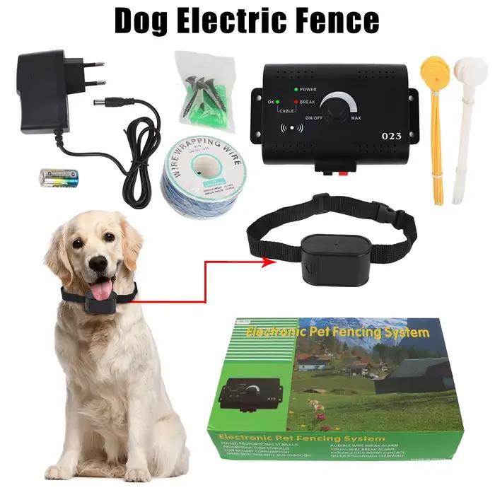 Collier électrique étanche pour chien