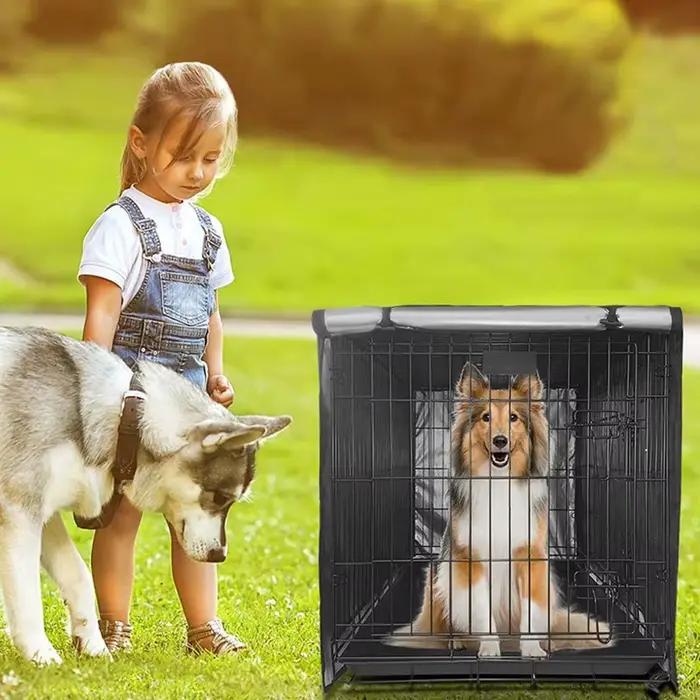 Couverture de Cage de chenil pour chien
