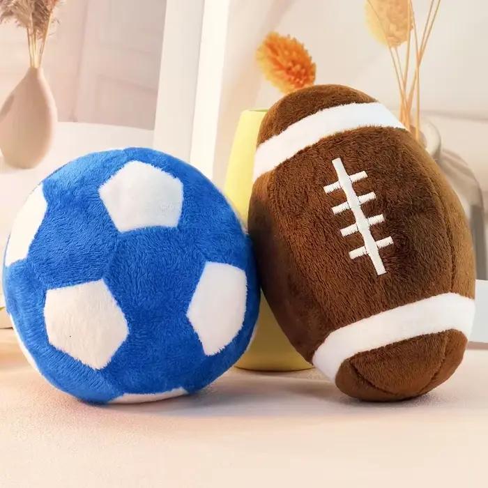 Jouet grinçant pour chien de football et de rugby