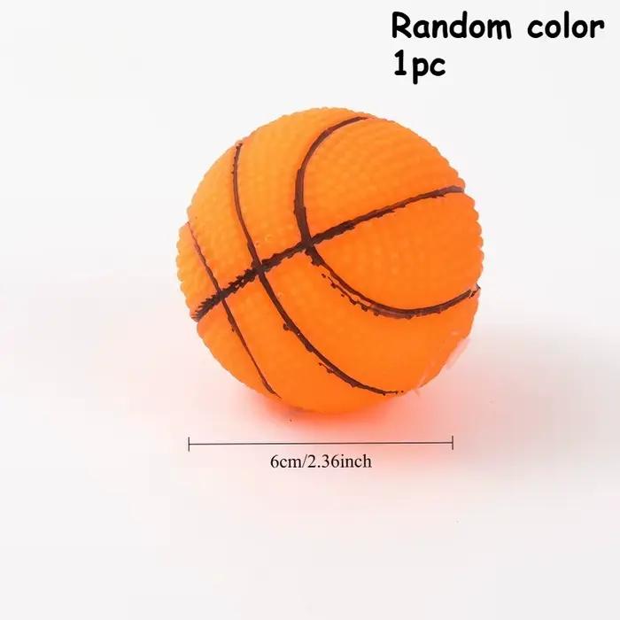 Jouet en caoutchouc coloré durable et résistant aux morsures - Parfait pour mâcher et jouer