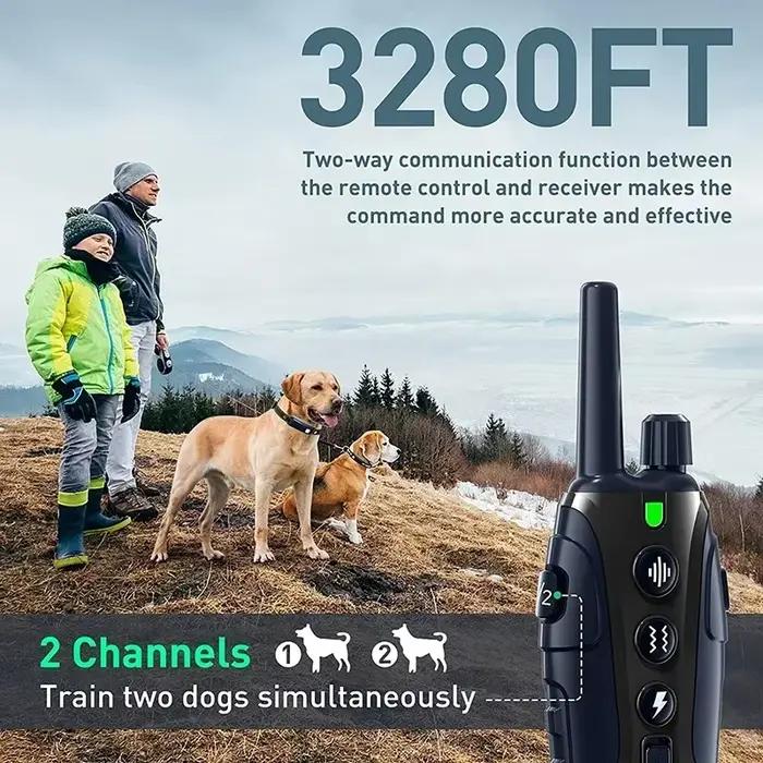Collier de dressage intelligent pour chien