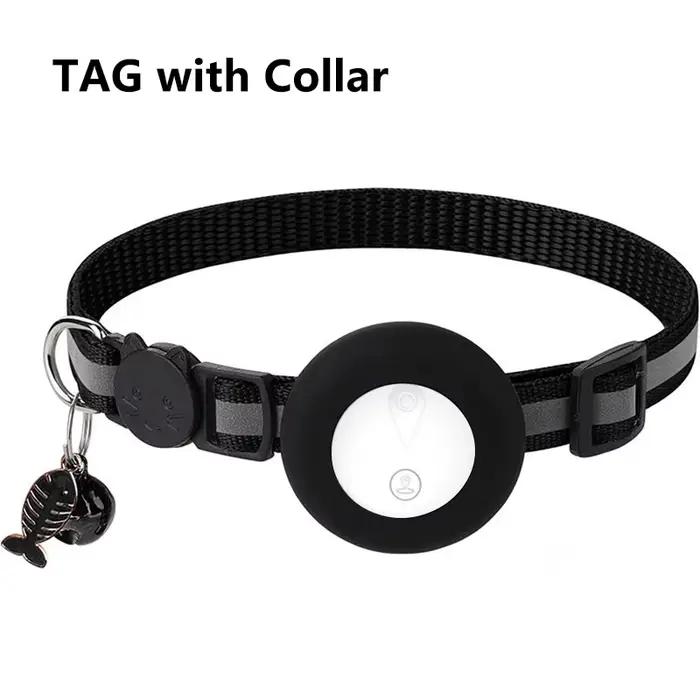 Traceur GPS pour animaux de compagnie à distance, suivi en temps réel, alerte de mouvement, collier anti-perte, localisateur mondial pour chats, compatible avec les téléphones Apple et Android
