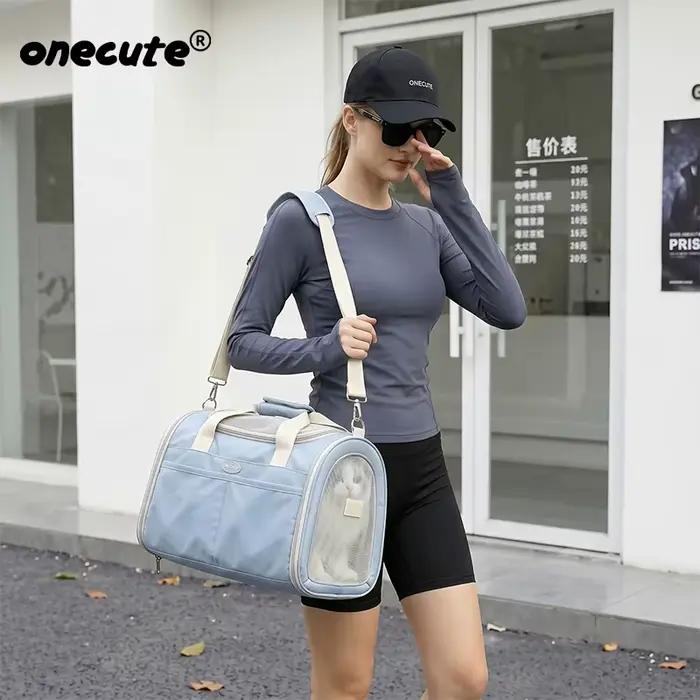 Sac de transport pour animaux de compagnie, sacs de voyage pour chiens, approuvé par les compagnies aériennes, pour petits chiens et chats, sac de transport respirant pour chats en déplacement