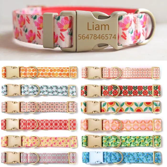 Collier de chien personnalisé réglable