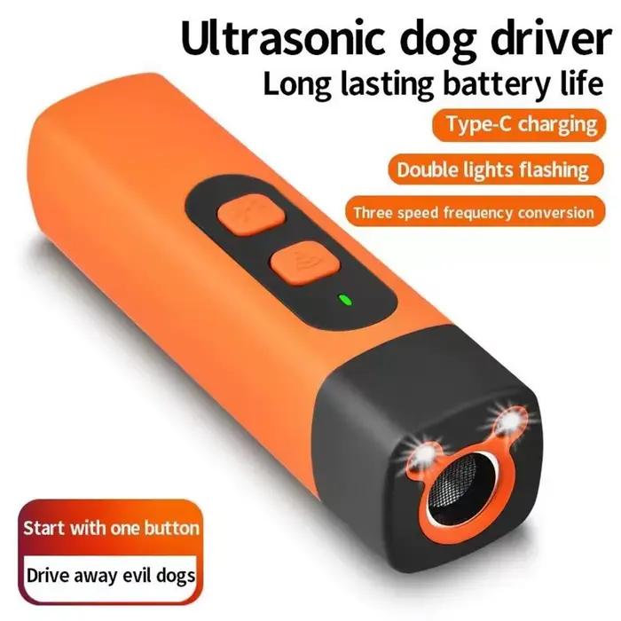 Dispositif de dressage ultrasonique rechargeable pour animaux de compagnie