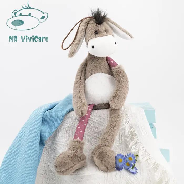 Jouets en peluche du monde des animaux doux, Lion, licorne, Rubbit, singe, girafe, âne, animaux apaisant, compagnon de jeu, poupée calme, cadeaux de noël
