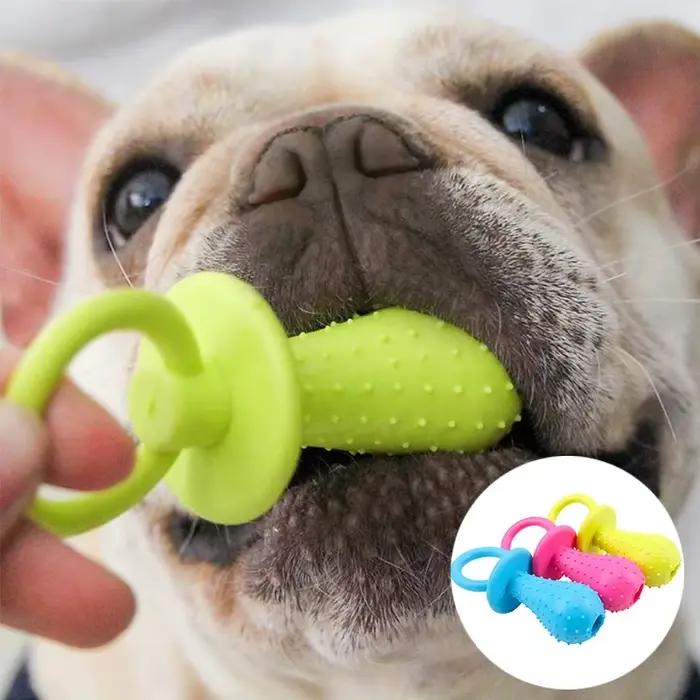 Jouet à mâcher pour chien en caoutchouc de forme mignonne
