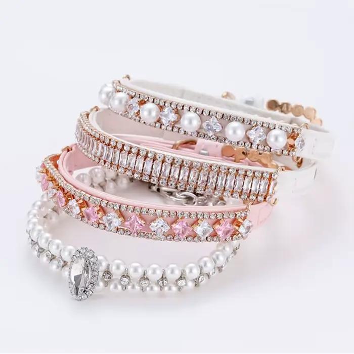 Collier de chien en strass