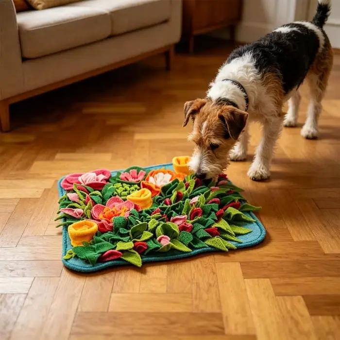 Tapis distribution friandises pour chien