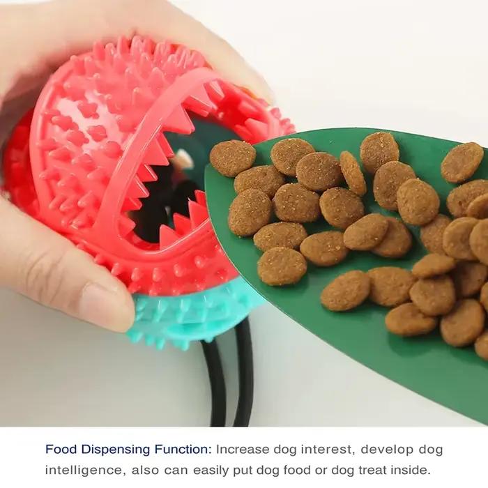 Jouet à mâcher coule avec ventouse pour chien