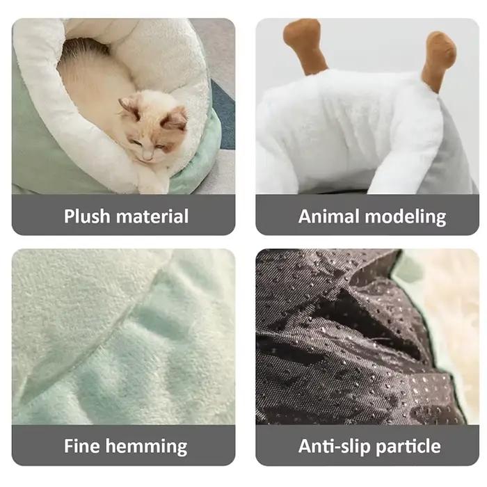Coussin pliable et lavable pour animaux de compagnie
