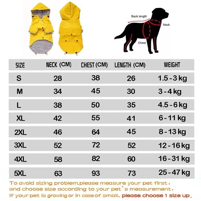 Manteau imperméable et coupe-vent de haute qualité pour chiens de petite