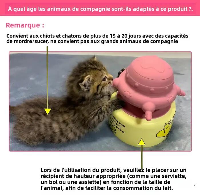 Mangeoire pour nouveau-né chiot et chaton