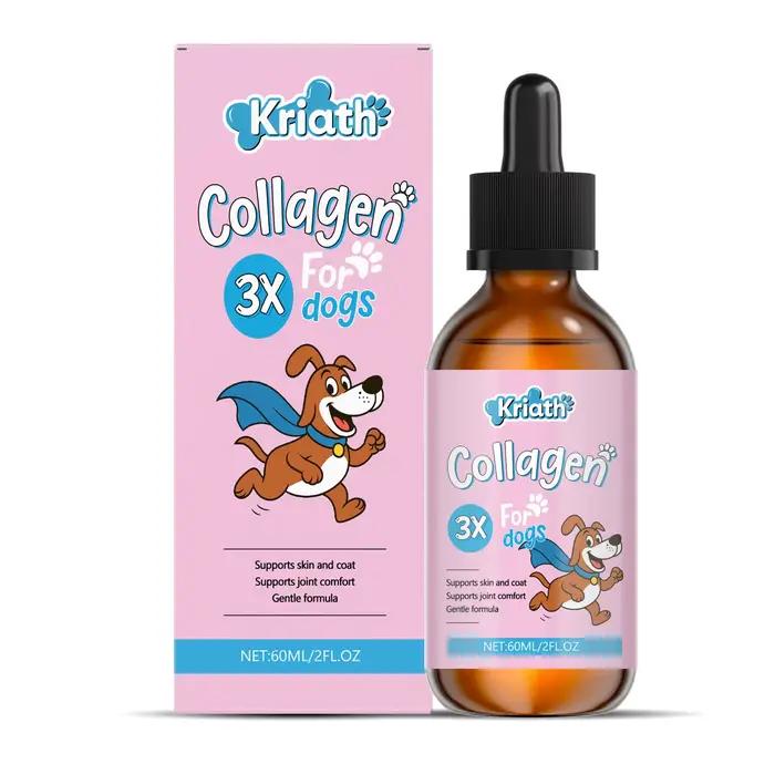 Gouttes de collagène pour animaux de compagnie : Maintien efficace de la santé du cartilage