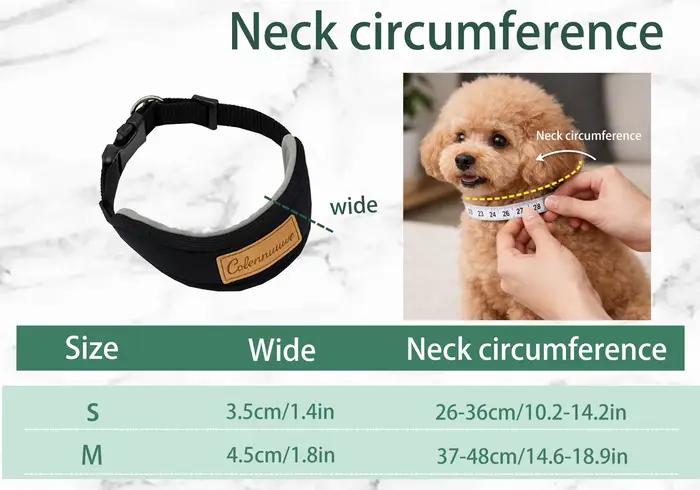 Collier pour chien qui ne s'ajuste pas autour du cou, accessoire de collier, laisse extérieure pour promenades de chiens, taille grande et moyenne