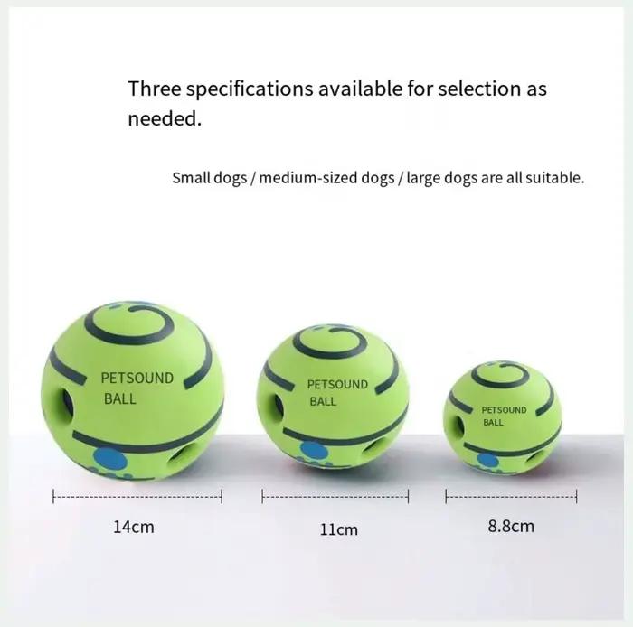 Jouet pour chien Wobble Wag Giggle Ball pour obtenir