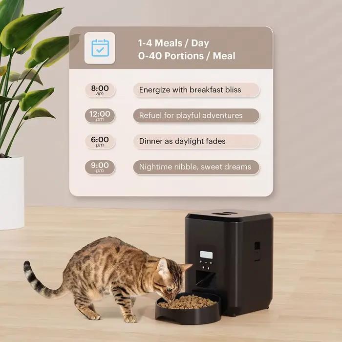 Mangeoire intelligente pour animaux de compagnie
