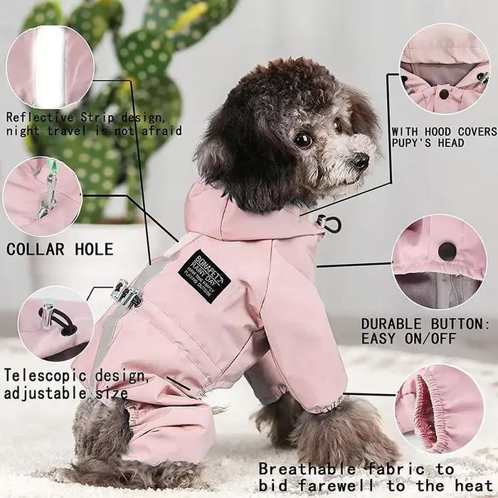Manteau imperméable pour chien