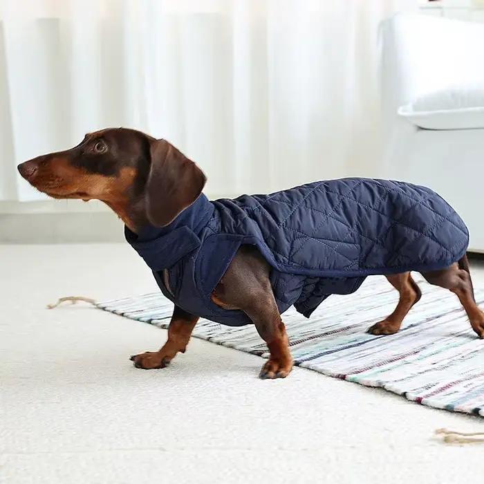 Manteau d'hiver thermique pour teckel