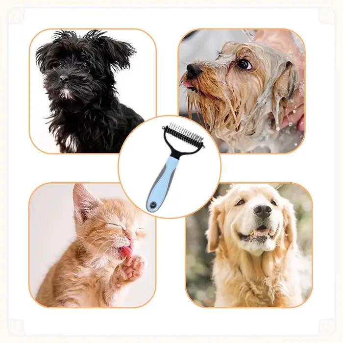 Brosse pour chien, brosse à poils pour animaux de compagnie