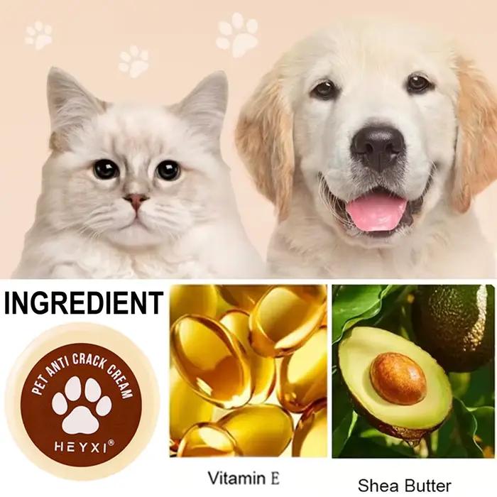 Crème hydratante anti-fissures pour animaux de compagnie