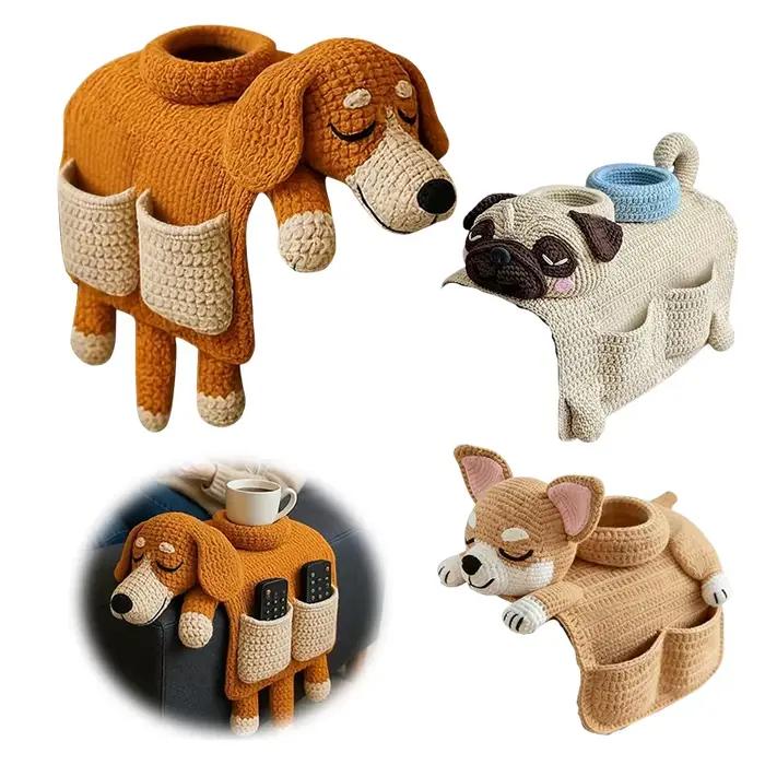 Sac de rangement pour canapé en crochet pour chien