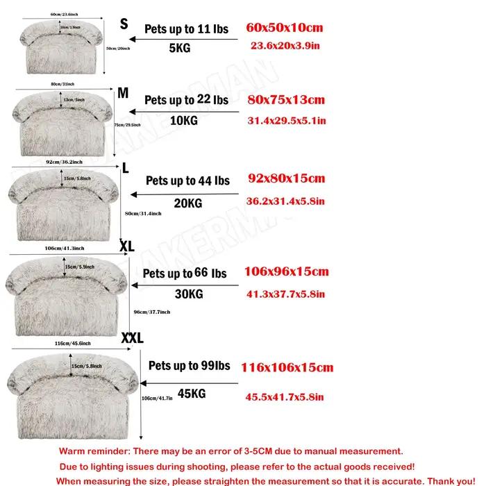 Matelas pour chiens S-XXL pour chiots
