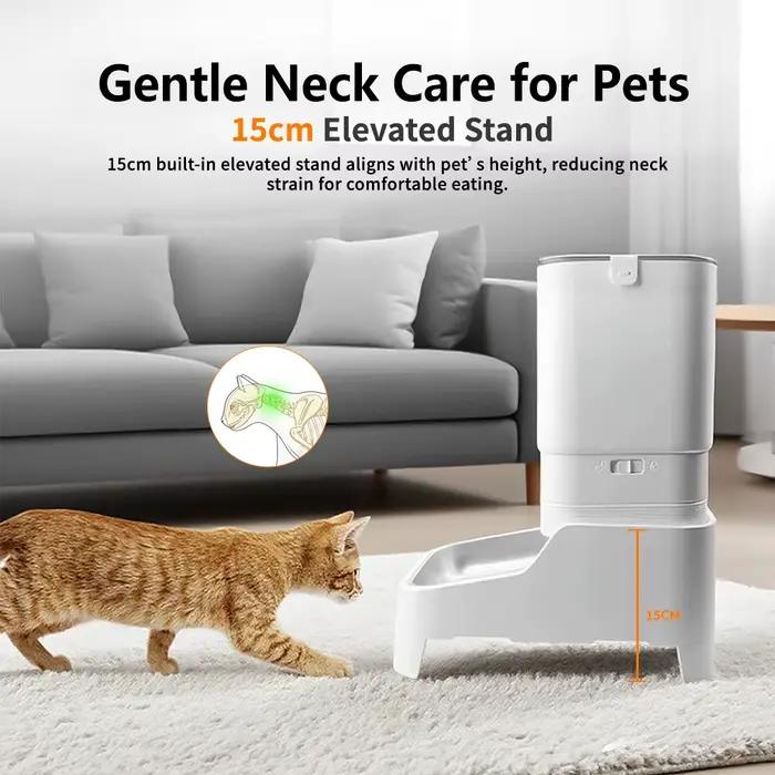 Distributeur automatique de nourriture pour chats et chiens