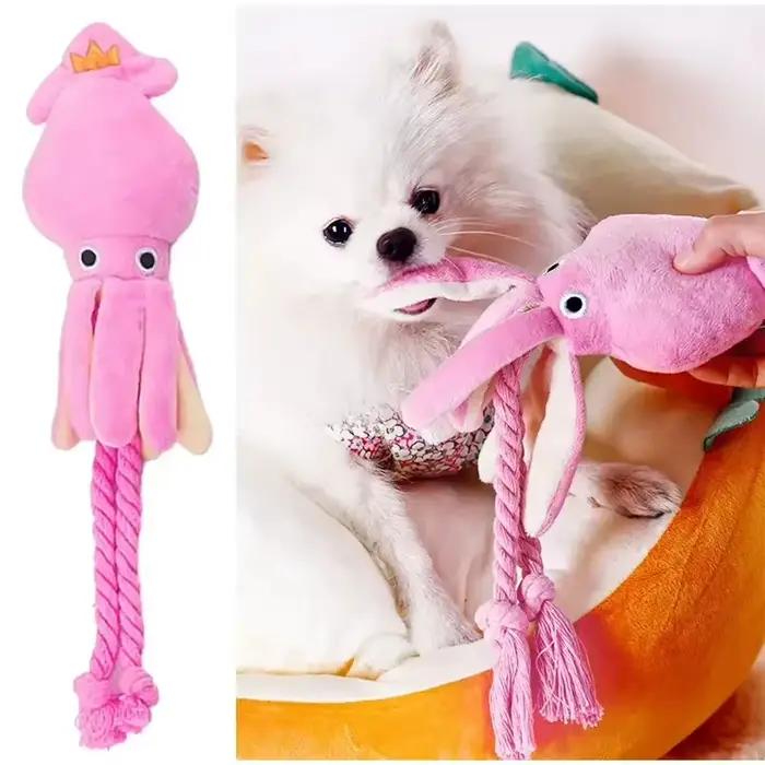 Jouet pour chien poulpe couineur