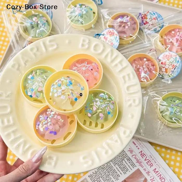 [ZY] Mini Jouets à Presser en Forme de Boulette Vapeur