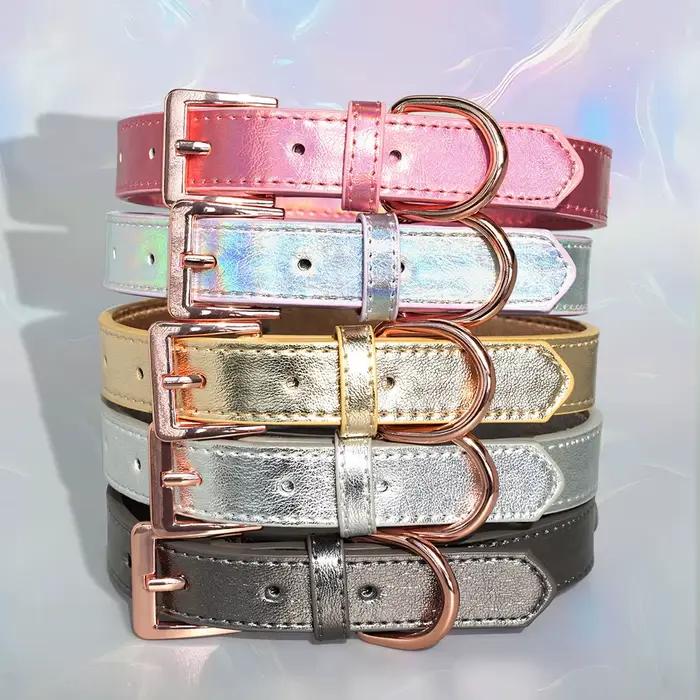 Collier personnalisé pour chien en cuir PU