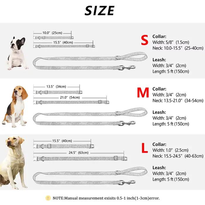 Collier de chien personnalisé réglable de haute qualité