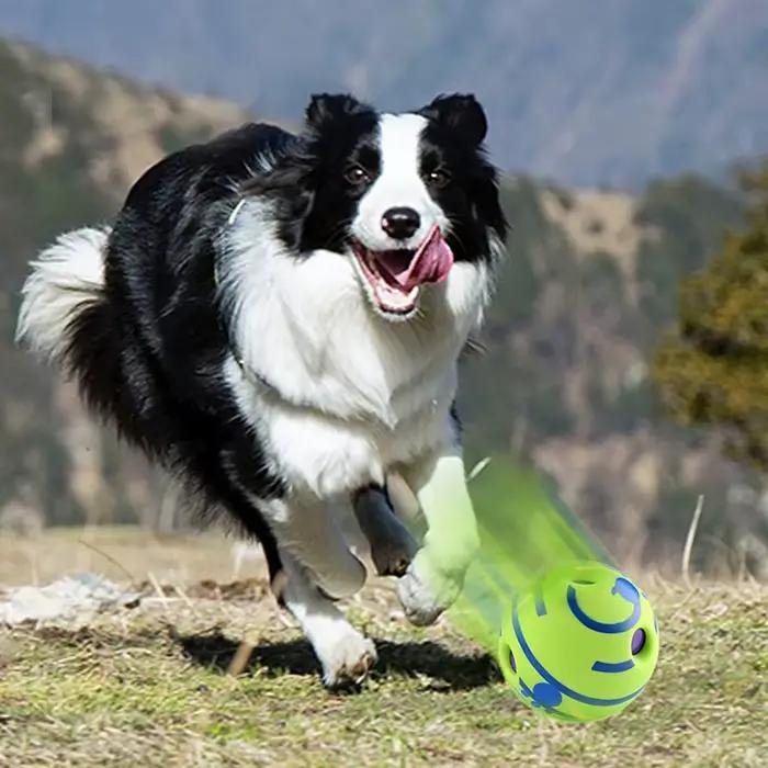 Super vente jouet pour chien Wobble Wag Giggle balle interactive