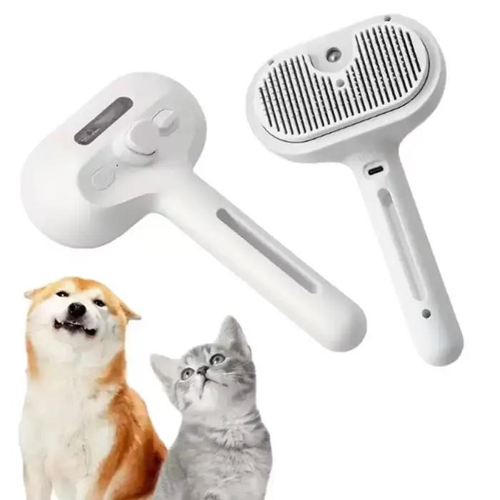 Brosse de toilettage pour chien à vapeur