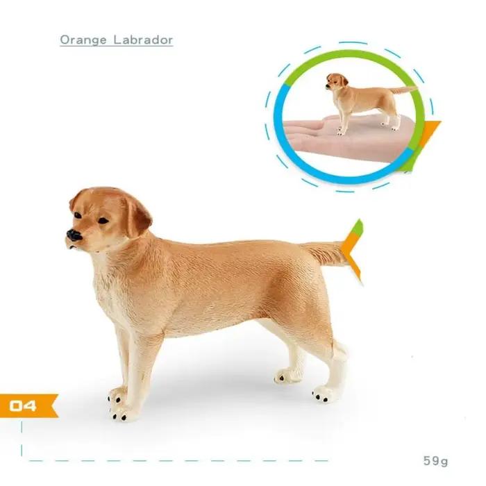Labrador Rottweiler chiot chien Figurine berger