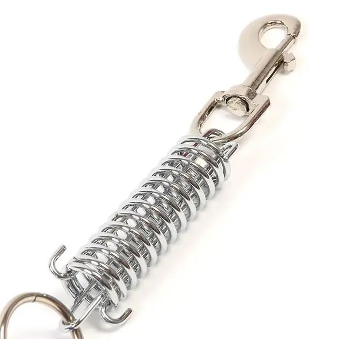Laisse de printemps en cuir PU pour chiens