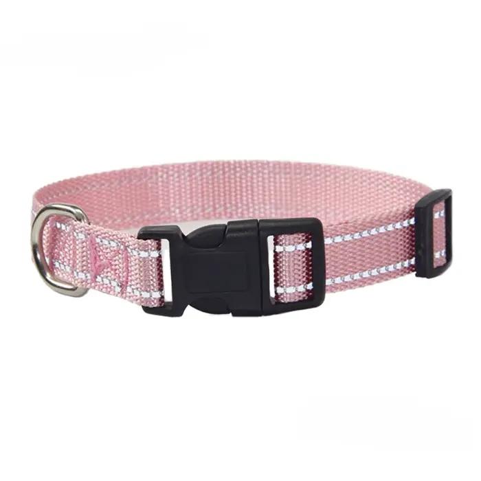 Ensemble collier et laisse pour chien en Nylon