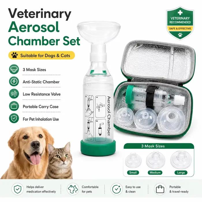 Inhalateur de chambre pour chien et chat