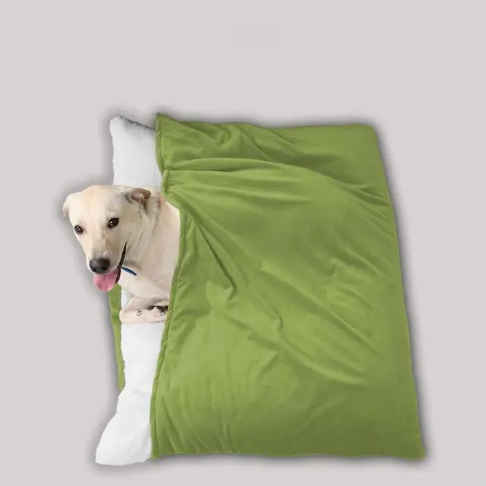 Grand sac de couchage pour animaux de compagnie