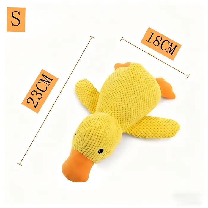 Peluche Canard Jaune pour Chien