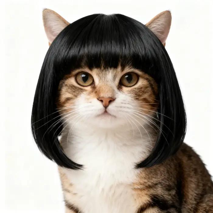 Nouvelle Perruque Amusante pour Chats et Chiens