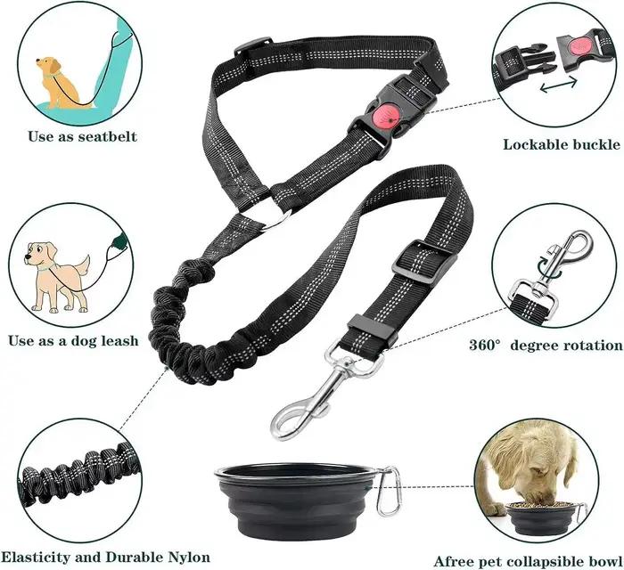 Ceinture de sécurité pour chien de haute qualité