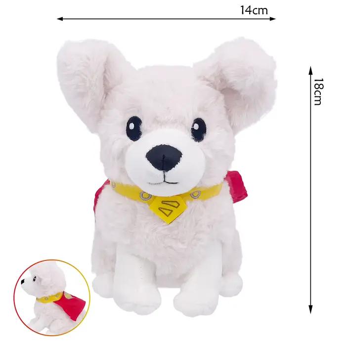 Jouet en peluche chien Superman Underdog peluche dessin animé Animal en peluche poupée jouets décor de chambre enfants cadeau de noël pour les Fans cadeau