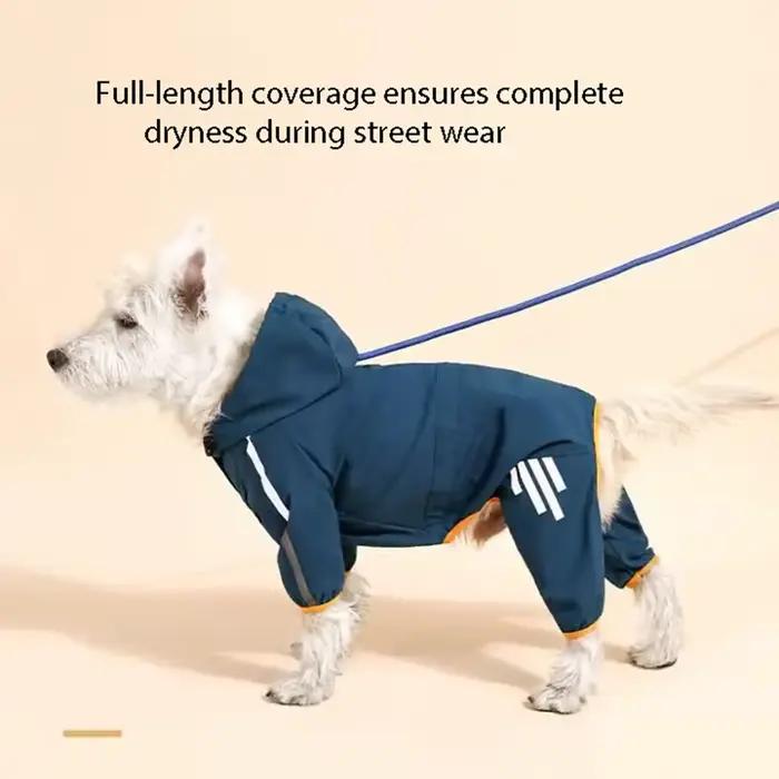 ‌ ‌ OODUDUOO imperméable pour chien hiver chaleur coupe-vent manteau pour animaux de compagnie pour petits chiens