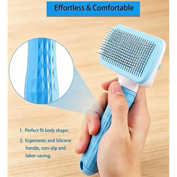 Brosse de toilettage pour animaux à poils longs (chiens et chats)