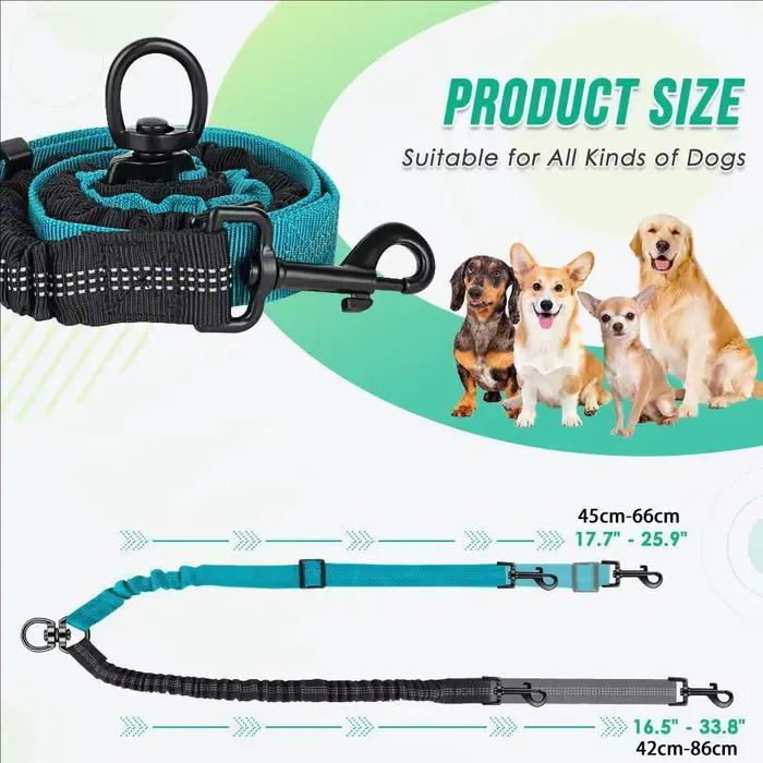 Laisse double pour chien