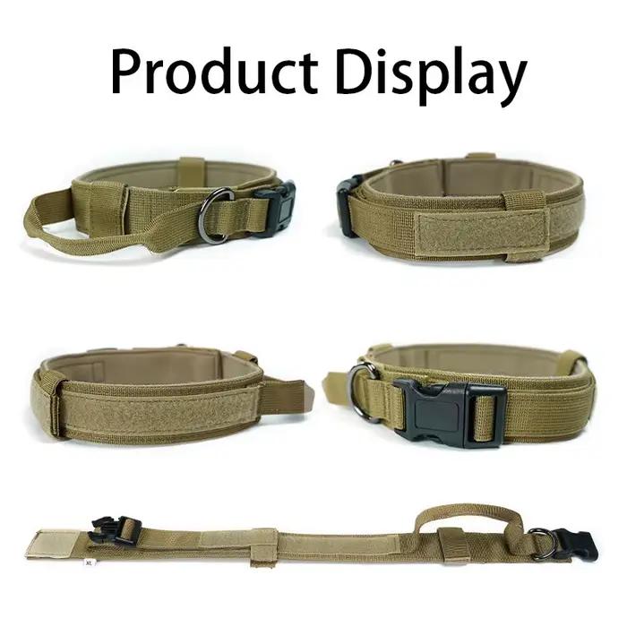 Collier pour chien Durable réglable militaire